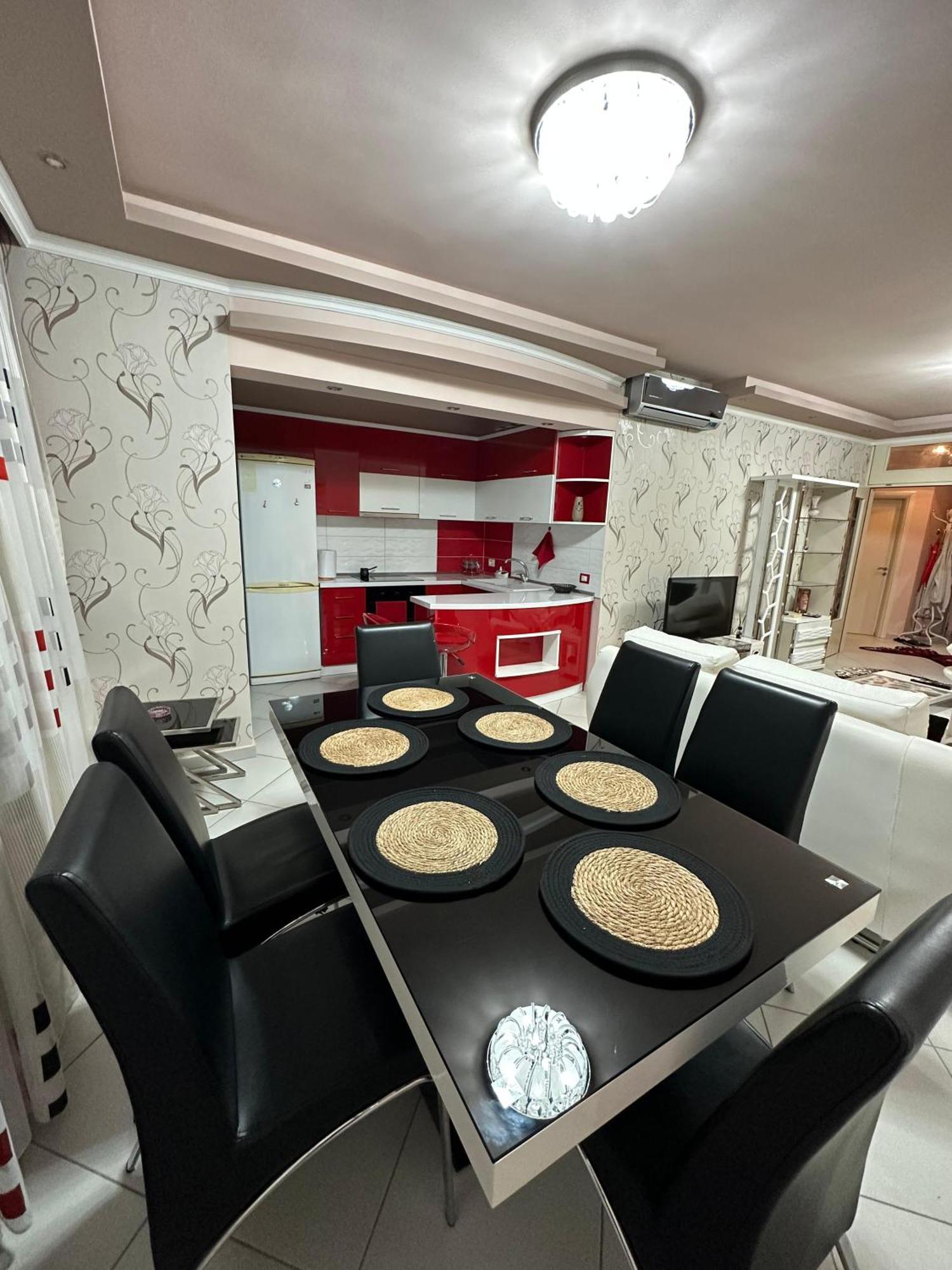 Amy'S Luxury Appartment Shkodër Rum bild