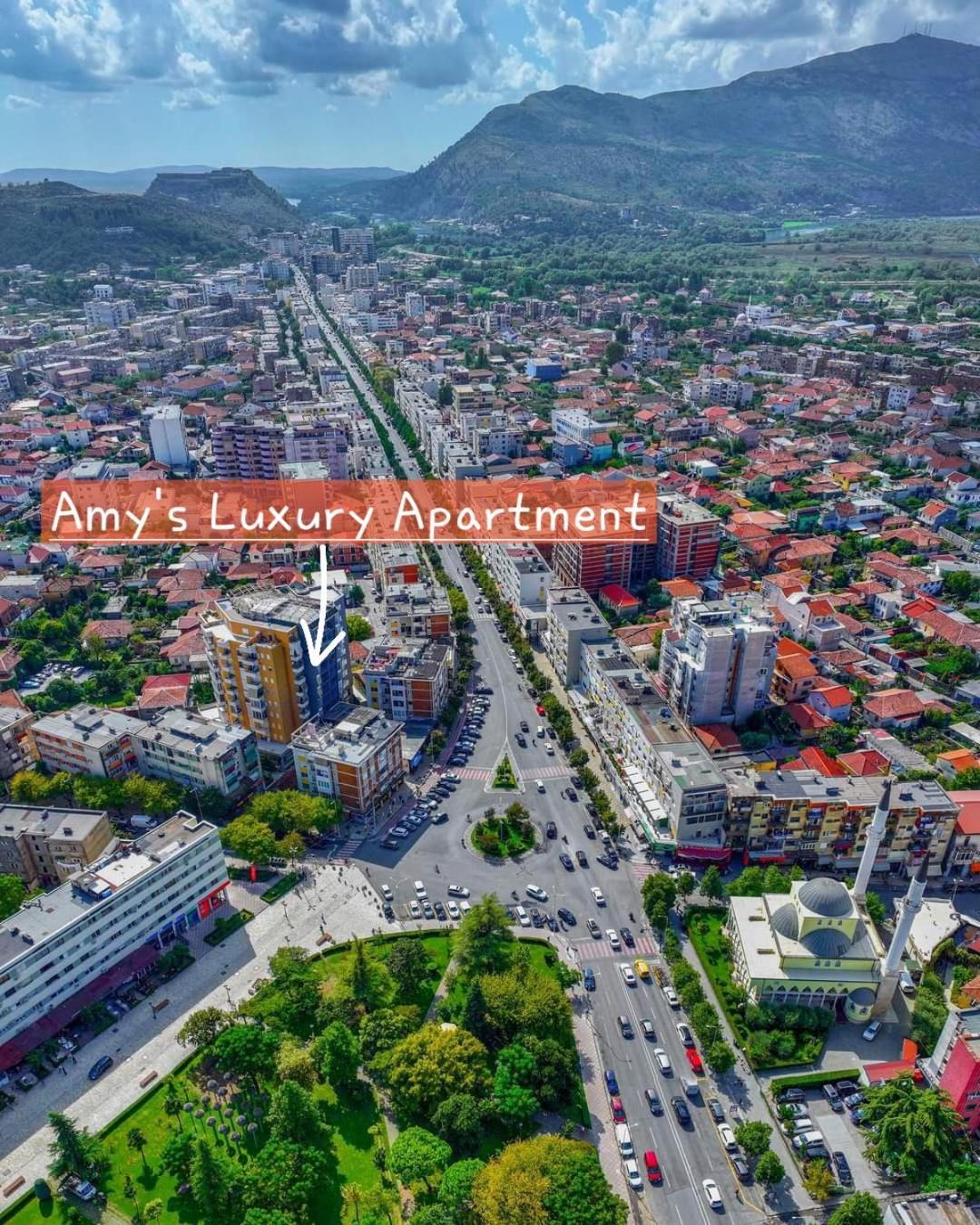 Amy'S Luxury Appartment Shkodër Exteriör bild
